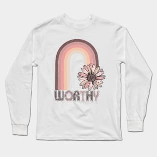 Worthy Boho Rainbow Long Sleeve T-Shirt